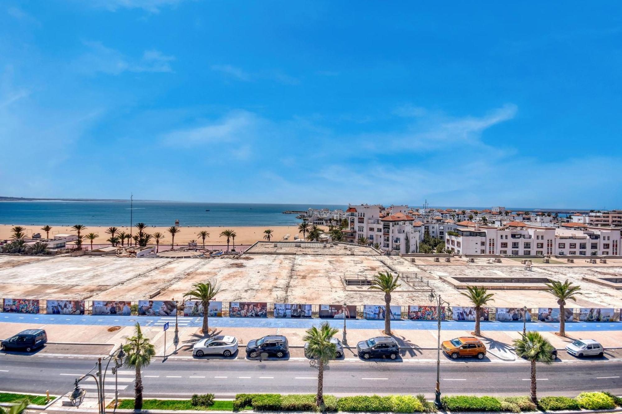 Luxury Seafront Appartement 6-7P Agadir Exterior photo