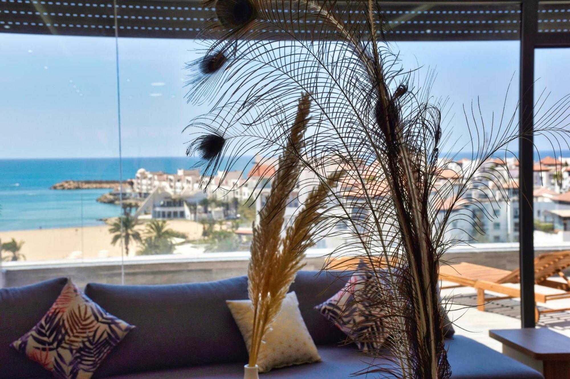 Luxury Seafront Appartement 6-7P Agadir Exterior photo