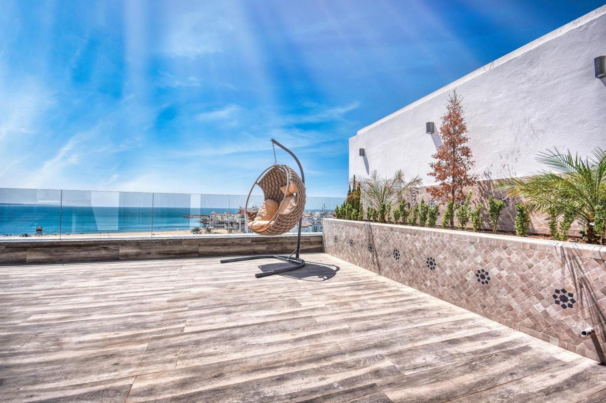 Luxury Seafront Appartement 6-7P Agadir Exterior photo